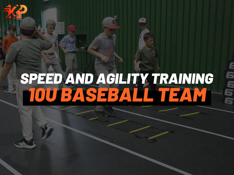Speed and Agility Training for 10U Baseball Team